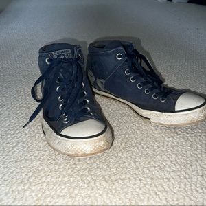 Navy Blue All Star Converse.